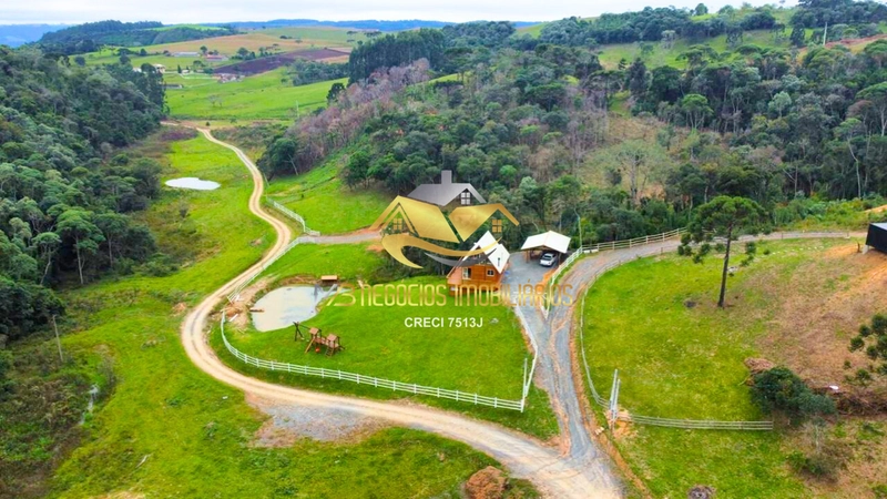 Chalé mobiliado em Alfredo Wagner, com 4.144m² de terreno: 4ª foto da galeria de imagens do imóvel