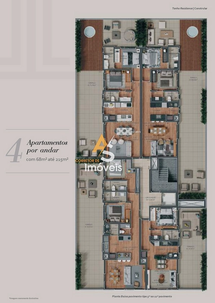 APARTAMENTO DE 1 DORMITÓRIO NOVO EM CAPÃO DA CANOA!!!: 9ª foto da galeria de imagens do imóvel