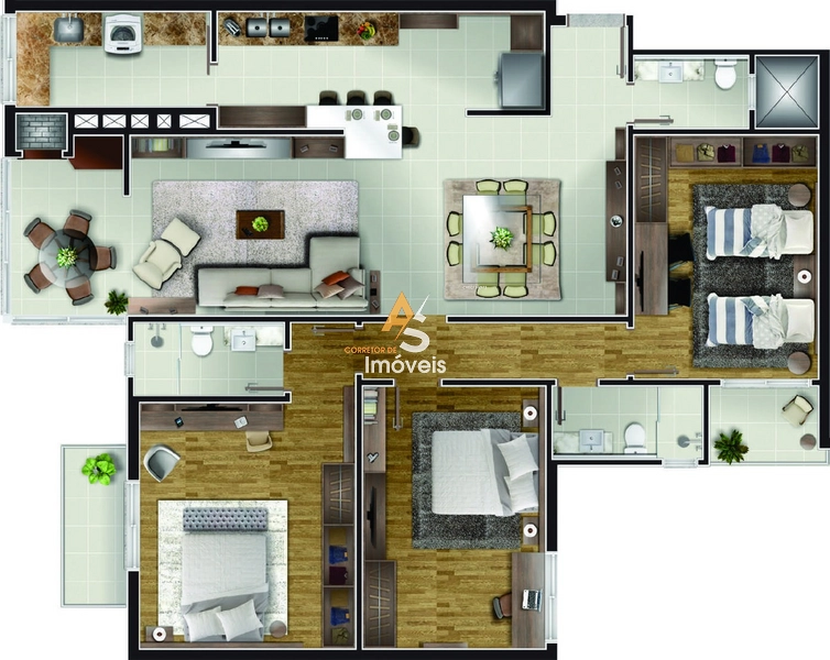 APARTAMENTO DE 3 DORMITÓRIOS EM NOVA PETRÓPOLIS!!!: 14ª foto da galeria de imagens do imóvel