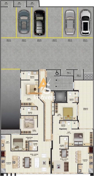 EXCELENTE APARTAMENTO DE 2 DORMITÓRIOS EM CAPÃO DA CANOA!!!: 13ª foto da galeria de imagens do imóvel