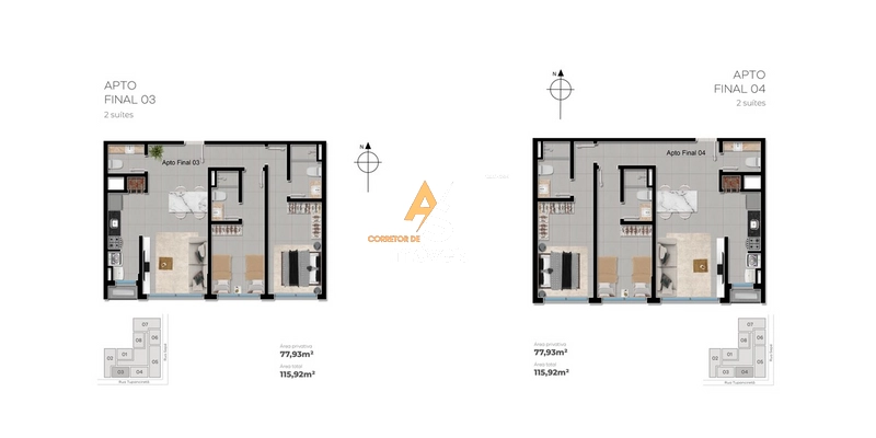 EXCELENTE APARTAMENTO DE 2 SUÍTES EM CAPÃO DA CANOA!!!: 32ª foto da galeria de imagens do imóvel