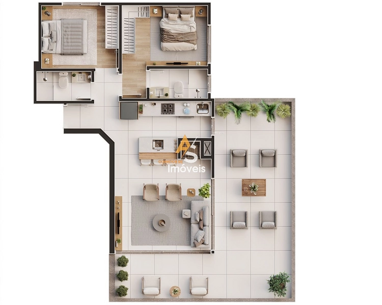 LANÇAMENTO EM CAPÃO DA CANOA - RESIDENCIAL TREND: 9ª foto da galeria de imagens do imóvel