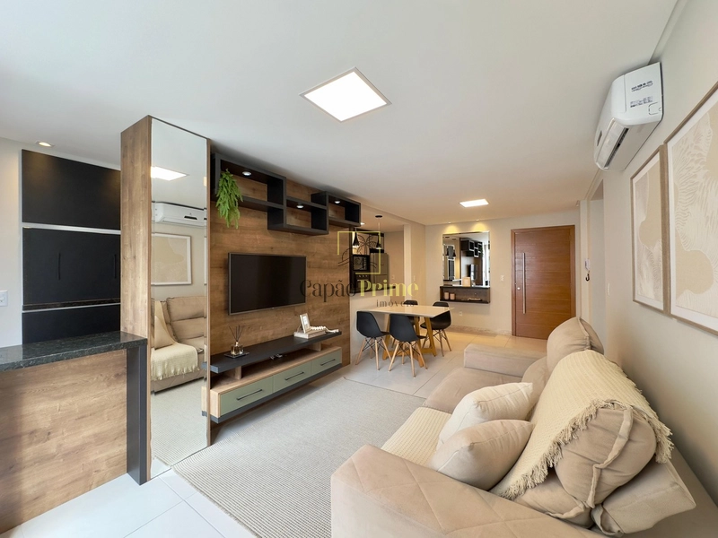 Apartamento um dormitório mobiliado: 1ª foto da galeria de imagens do imóvel