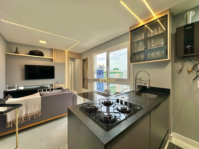 Apartamento 1 dormitório decorado: 8ª foto da galeria de imagens do imóvel