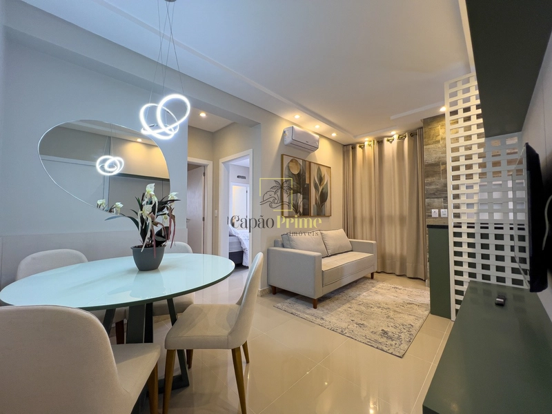 Apartamento 2 dormitórios decorado: 1ª foto da galeria de imagens do imóvel