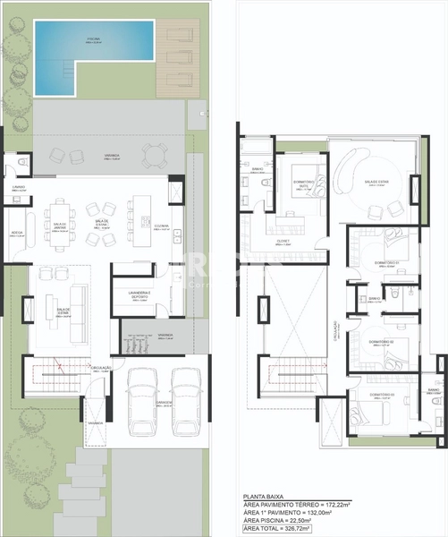 Casa 4 suítes: 21ª foto da galeria de imagens do imóvel