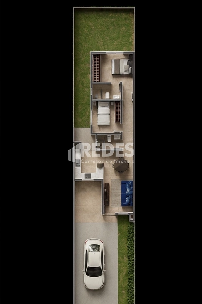 Casa 2 dorms (1 suíte): 4ª foto da galeria de imagens do imóvel