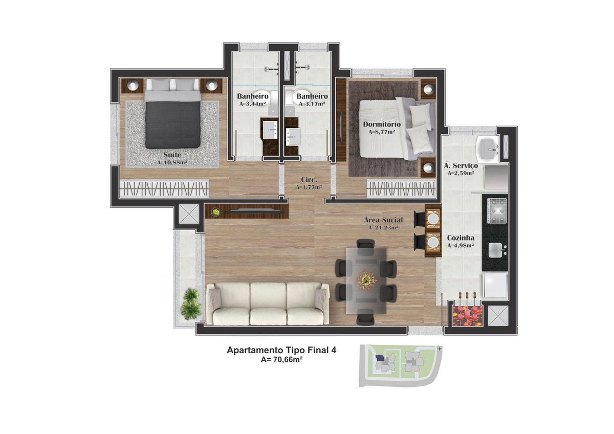 34ª foto do condomínio