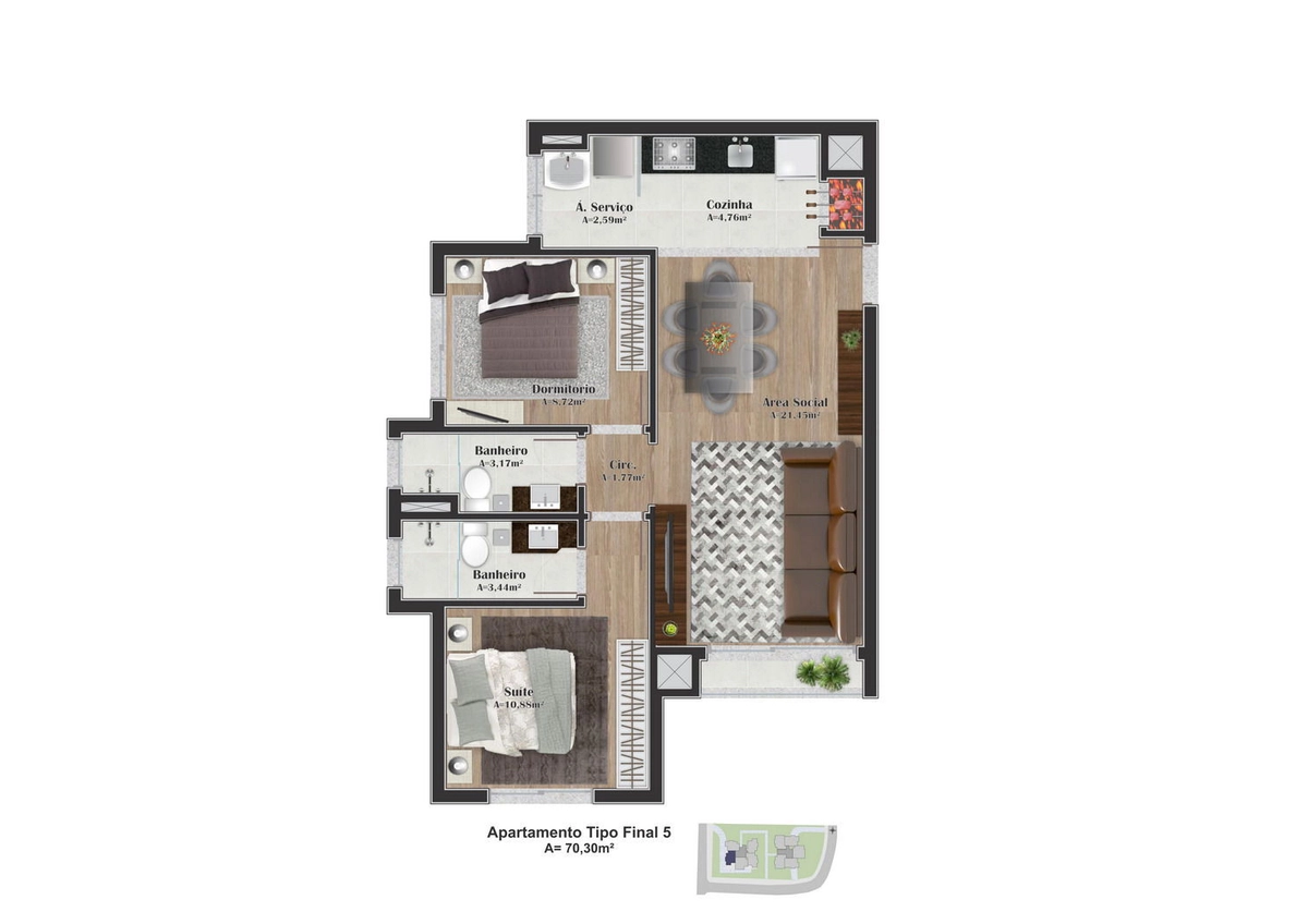 35ª foto do condomínio