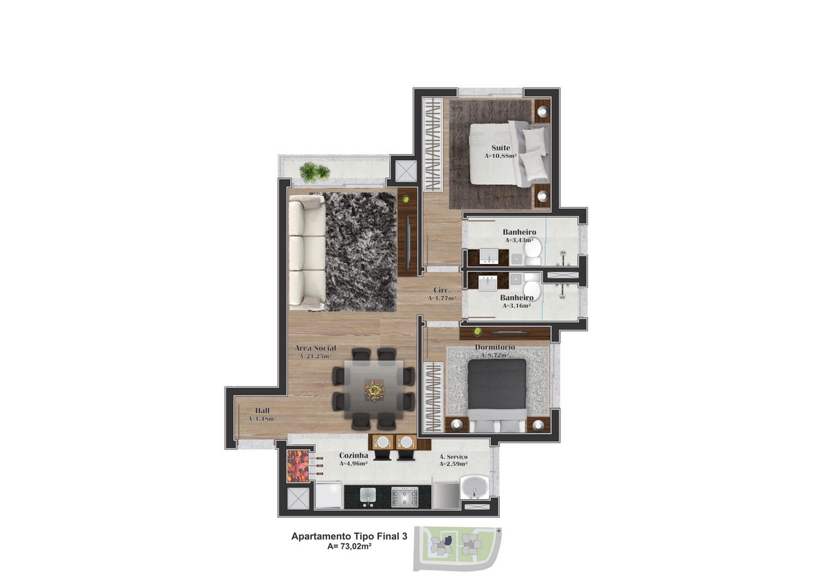 33ª foto do condomínio