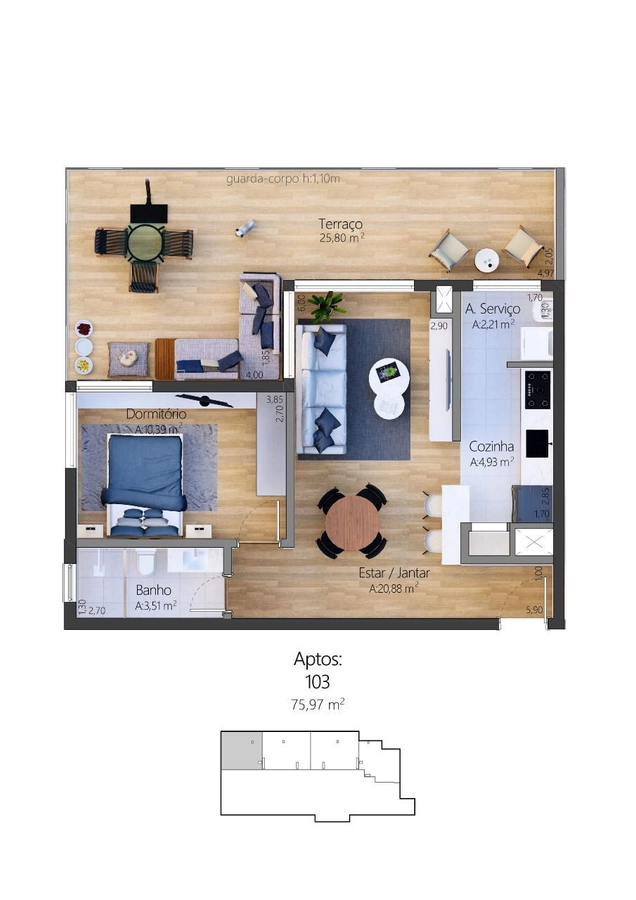 13ª foto do condomínio