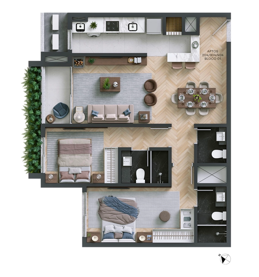 17ª foto do condomínio