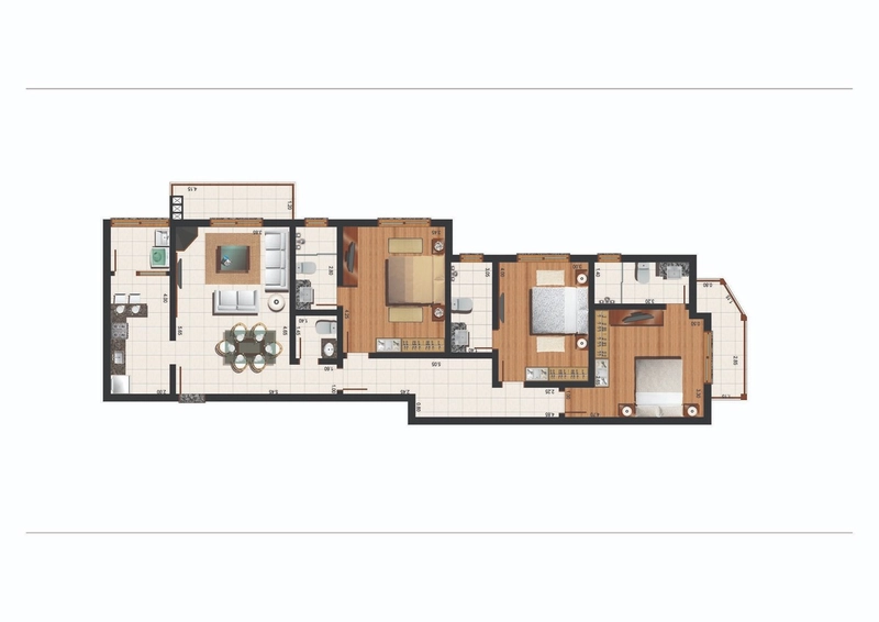 Apartamento com 125m², 3 dormitórios no bairro centro em Gramado: 2ª foto da galeria de imagens do imóvel