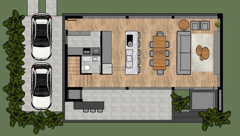 Casa com 230m², 03 suítes em condomínio Pinheiro Grosso em Canela: 3ª foto da galeria de imagens do imóvel