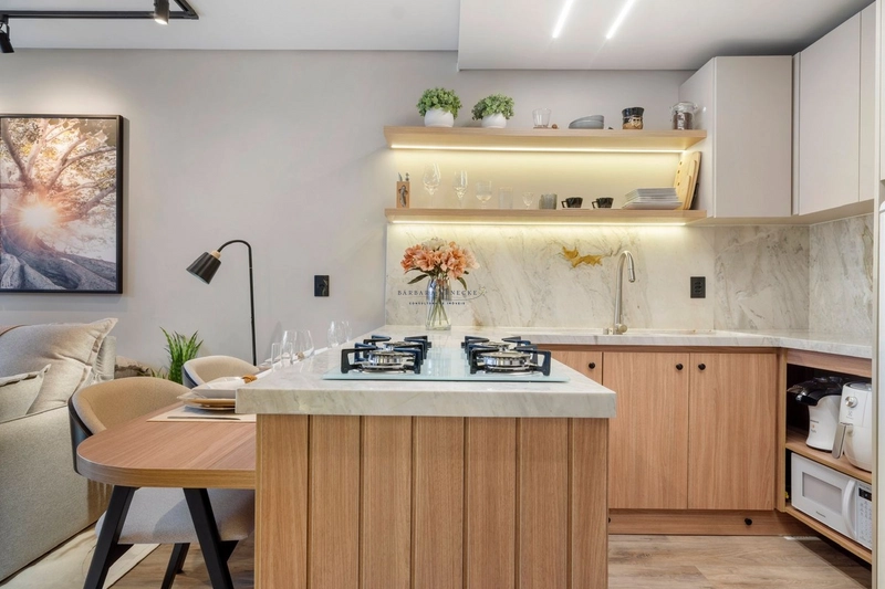 Apartamento 1 suíte mobiliado e decorado no centro de Canela.: 2ª foto da galeria de imagens do imóvel