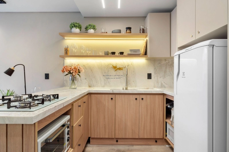 Apartamento 1 suíte mobiliado e decorado no centro de Canela.: 4ª foto da galeria de imagens do imóvel