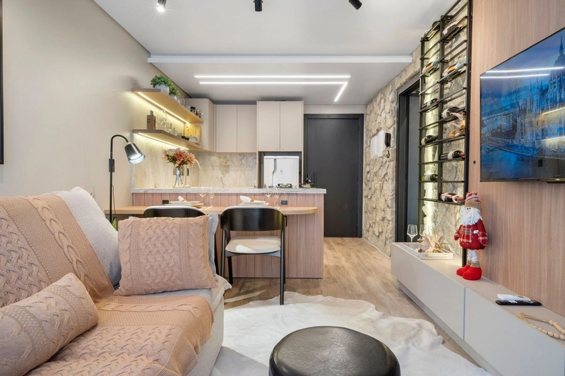 Apartamento 1 suíte mobiliado e decorado no centro de Canela.: 20ª foto da galeria de imagens do imóvel