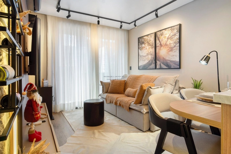 Apartamento 1 suíte mobiliado e decorado no centro de Canela.: 6ª foto da galeria de imagens do imóvel