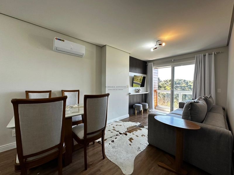 Apartamento 1 suíte, mobiliado, decorado e equipado, em Canela.