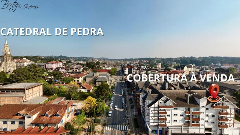 Cobertura em Canela com vista para a Catedral de Pedra: 1ª foto da galeria de imagens do imóvel