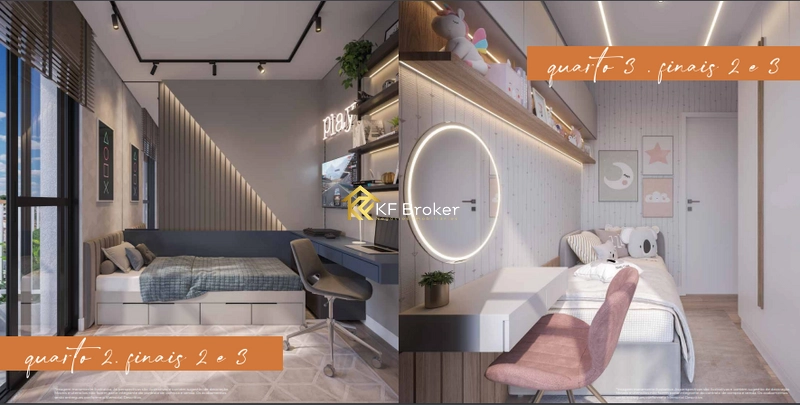 Apartamentos à Venda, com 2 ou 3 quartos - Bairro Alto em Curitiba/PR: 4ª foto da galeria de imagens do imóvel