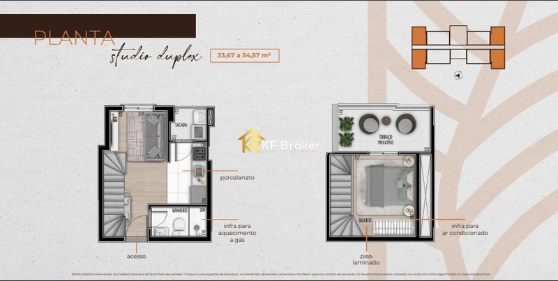 Apartamentos à Venda, com 2 ou 3 quartos - Bairro Alto em Curitiba/PR: 38ª foto da galeria de imagens do imóvel