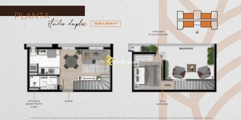 Apartamentos à Venda, com 2 ou 3 quartos - Bairro Alto em Curitiba/PR: 39ª foto da galeria de imagens do imóvel