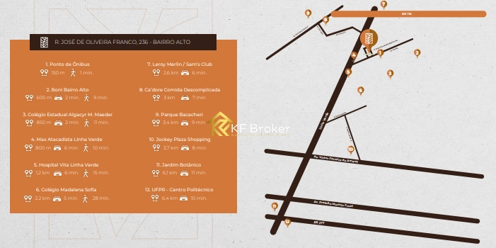 Apartamentos à Venda, com 2 ou 3 quartos - Bairro Alto em Curitiba/PR: 28ª foto da galeria de imagens do imóvel