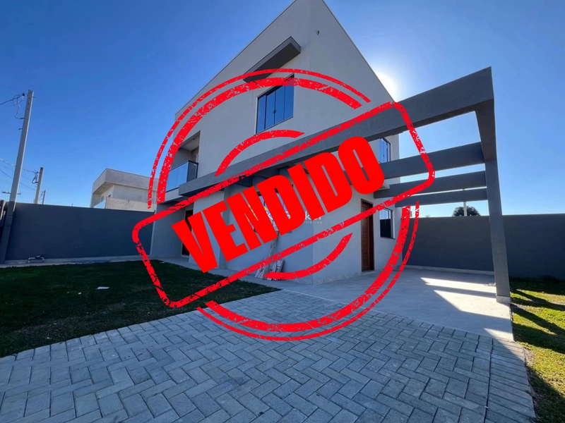 Sobrado de Esquina à Venda, com 03 quartos - Roça Grande em Colombo/PR