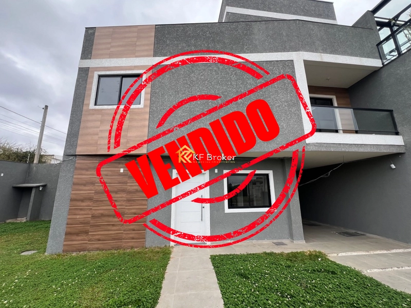 Sobrado Triplex de Esquina à Venda – Atuba, Curitiba: 1ª foto da galeria de imagens do imóvel