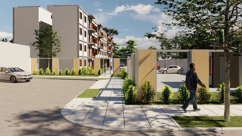 Apartamento à Venda, com 02 quartos c/ sacada - Paloma em Colombo/PR: 5ª foto da galeria de imagens do imóvel