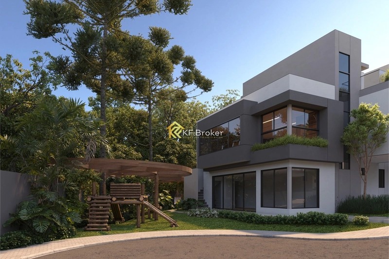 Casas de Alto Padrão à Venda - Campo Comprido em Curitiba/PR: 4ª foto da galeria de imagens do imóvel