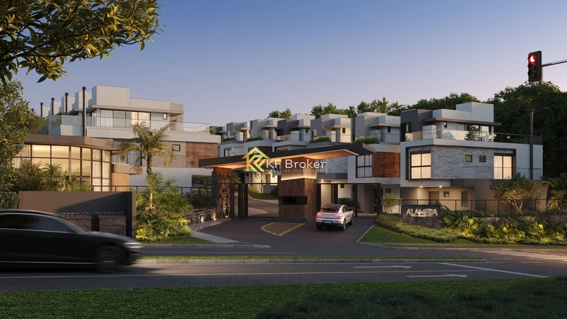 Casas de Alto Padrão à Venda - Campo Comprido em Curitiba/PR: 3ª foto da galeria de imagens do imóvel