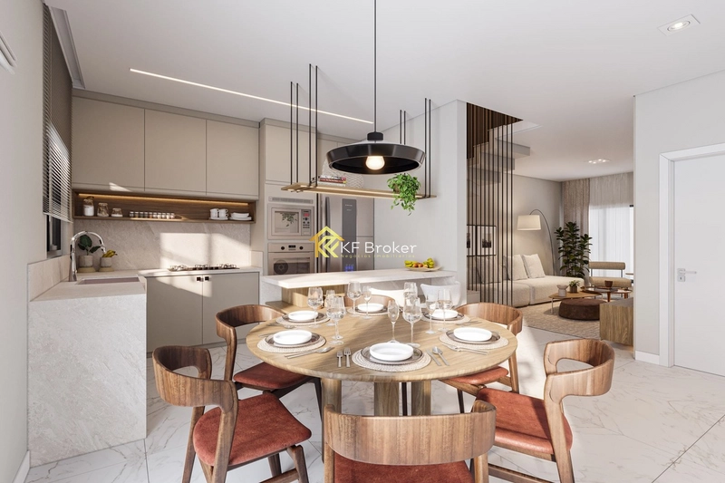 Sobrados Triplex à Venda, com 01 suíte - Bacacheri em Curitiba/PR: 9ª foto da galeria de imagens do imóvel