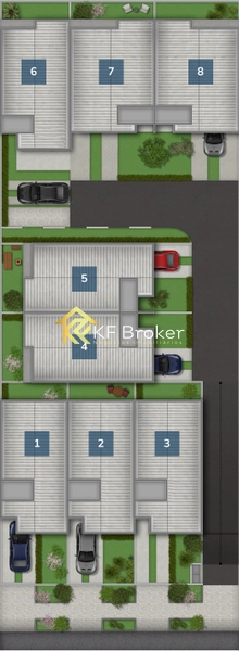 Sobrados à Venda, com 01 suíte master - Uberaba em Curitiba/PR: 15ª foto da galeria de imagens do imóvel