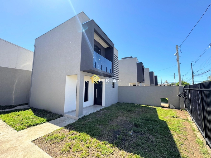 Sobrados à Venda, com 03 quartos - Guaraituba em Colombo/PR: 2ª foto da galeria de imagens do imóvel