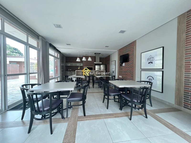 Apartamento com 2 quartos e 1 vaga coberta no Ecoville – Curitiba/PR: 4ª foto da galeria de imagens do imóvel