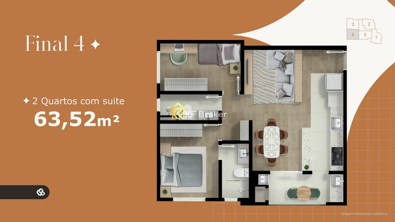 Apartamentos à Venda - Tingui em Curitiba/PR: 30ª foto da galeria de imagens do imóvel