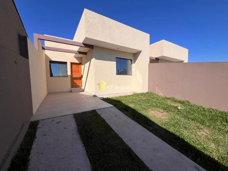 Casa Nova à Venda - Guaraituba em Colombo/PR: 1ª foto da galeria de imagens do imóvel