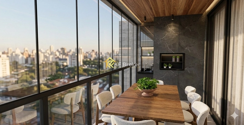 Apartamento de Alto Padrão à Venda – Champagnat, Curitiba/PR: 46ª foto da galeria de imagens do imóvel