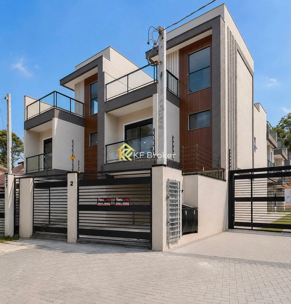 Sobrados à Venda no Residencial Belmont - Uberaba, Curitiba/PR