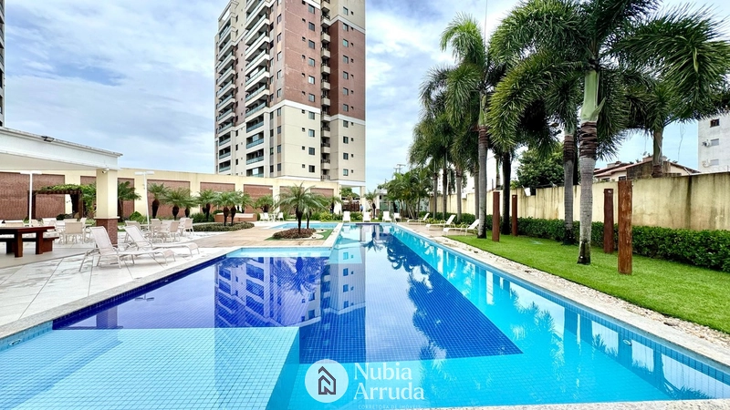 Belíssimo apartamento 3 dormitórios mobiliado em frente ao Detran.: 1ª foto da galeria de imagens do imóvel