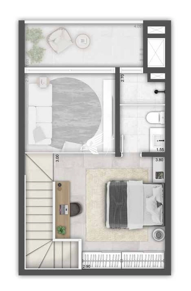 Apartamento á venda no Condomínio Gaia: 13ª foto da galeria de imagens do imóvel