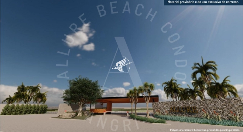 Lote/Terreno Beira Lago à venda no condomínio Allure Beach Condo: 2ª foto da galeria de imagens do imóvel