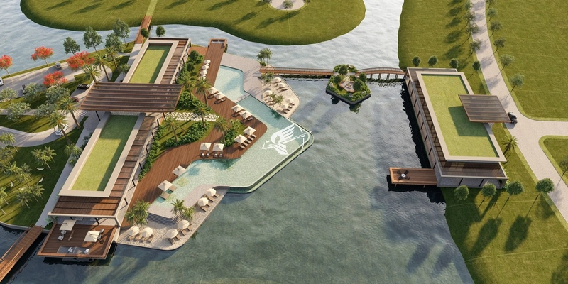 Lote/Terreno beira lago à venda no condomínio Isla em Xangri-Lá: 2ª foto da galeria de imagens do imóvel