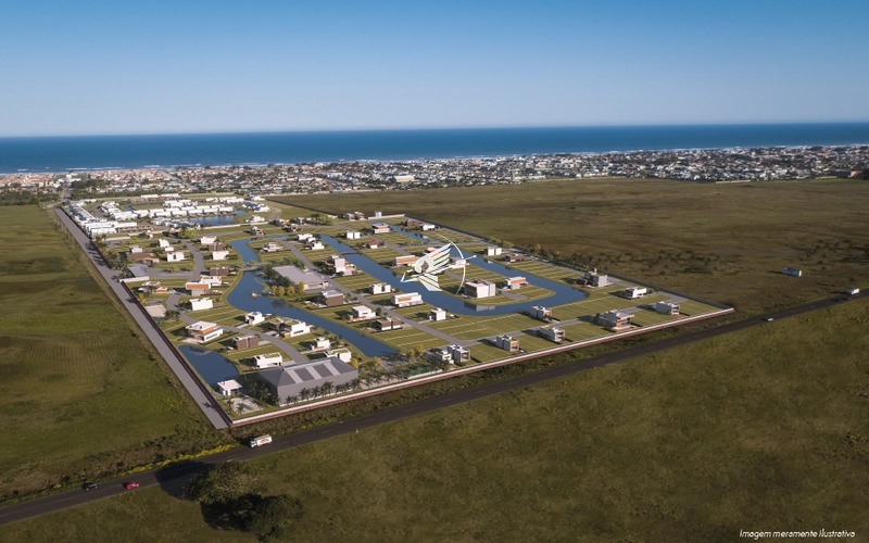 Lote/Terreno beira lago à venda no condomínio Wave em Xangri-Lá: 9ª foto da galeria de imagens do imóvel