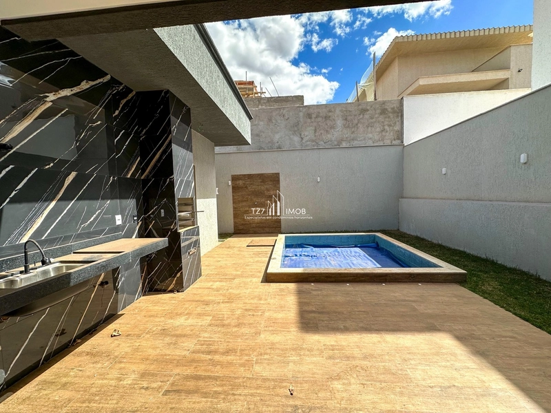 Casa térrea 3 suítes plenas, localizada no Condomínio Terras Alpha 1: 10ª foto da galeria de imagens do imóvel