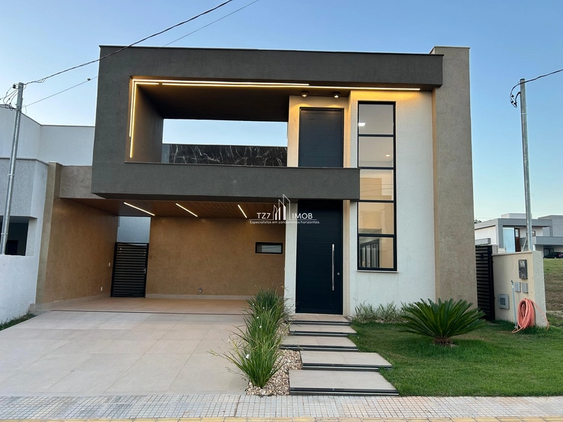 Casa Térrea no Condomínio Jardins Bolonha.: 1ª foto da galeria de imagens do imóvel