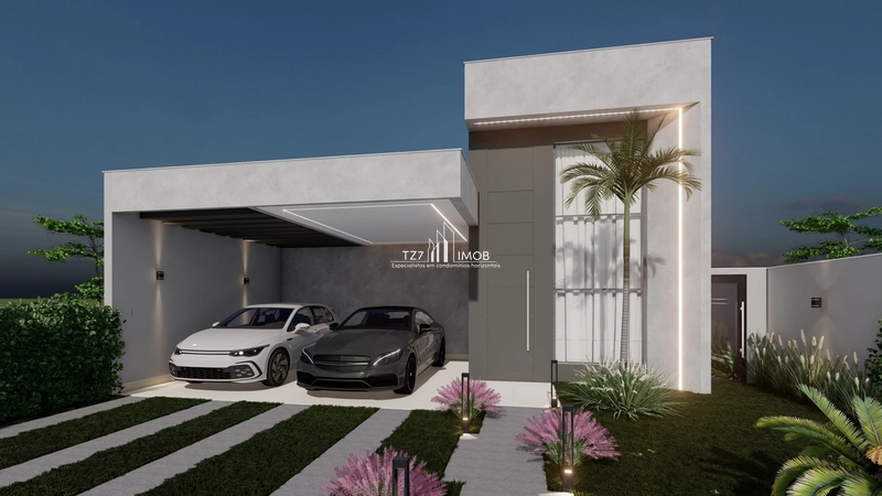 Casa Térrea 3 Suítes com 135,99 m² - Financiamento direto