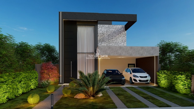 Sobrado com 3 suítes plenas, com 189,34 m², financiamento próprio